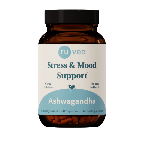 R-U VED Ruved Ashwagandha- Stress & Mood Support (60 capsules)